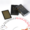 Cartes à jouer de haute qualité avec logo d\'impression de poker personnalisé à 2 jeux de cartes