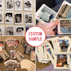 Cartes à jouer personnalisées, plusieurs images, cartes à jouer recto et verso