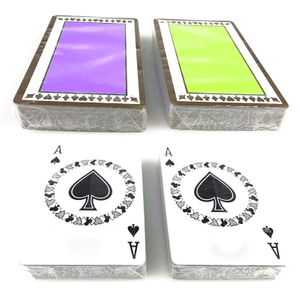  Cartes à jouer de poker en papier de conception personnalisée à vendre