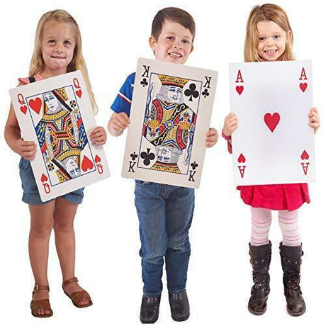Cartes à jouer Extra larges personnalisées, vente en gros, cartes à jouer en papier de grande taille A5/B5/A4/A3