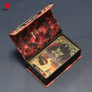 Cartes de Tarot personnalisées de haute qualité, papier cartonné écologique et Durable, impression couleur, finition mate brillante, cartes à jouer