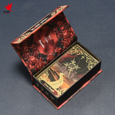 Cartes de Tarot personnalisées de haute qualité, papier cartonné écologique et Durable, impression couleur, finition mate brillante, cartes à jouer